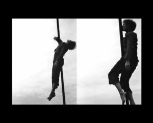 Marie Anne Michel, Sieste verticale, composition de deux photos